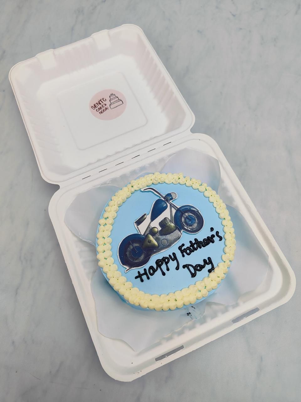 Father's Day  Bike Lover Bento Cake