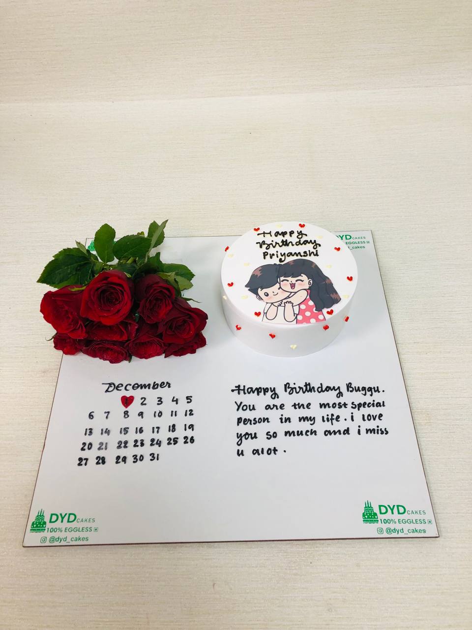 Buggu’s Birthday Hug Cake