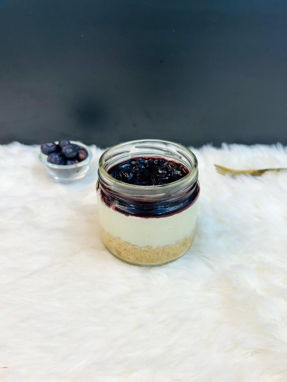 Blueberry Cheesecake Jar