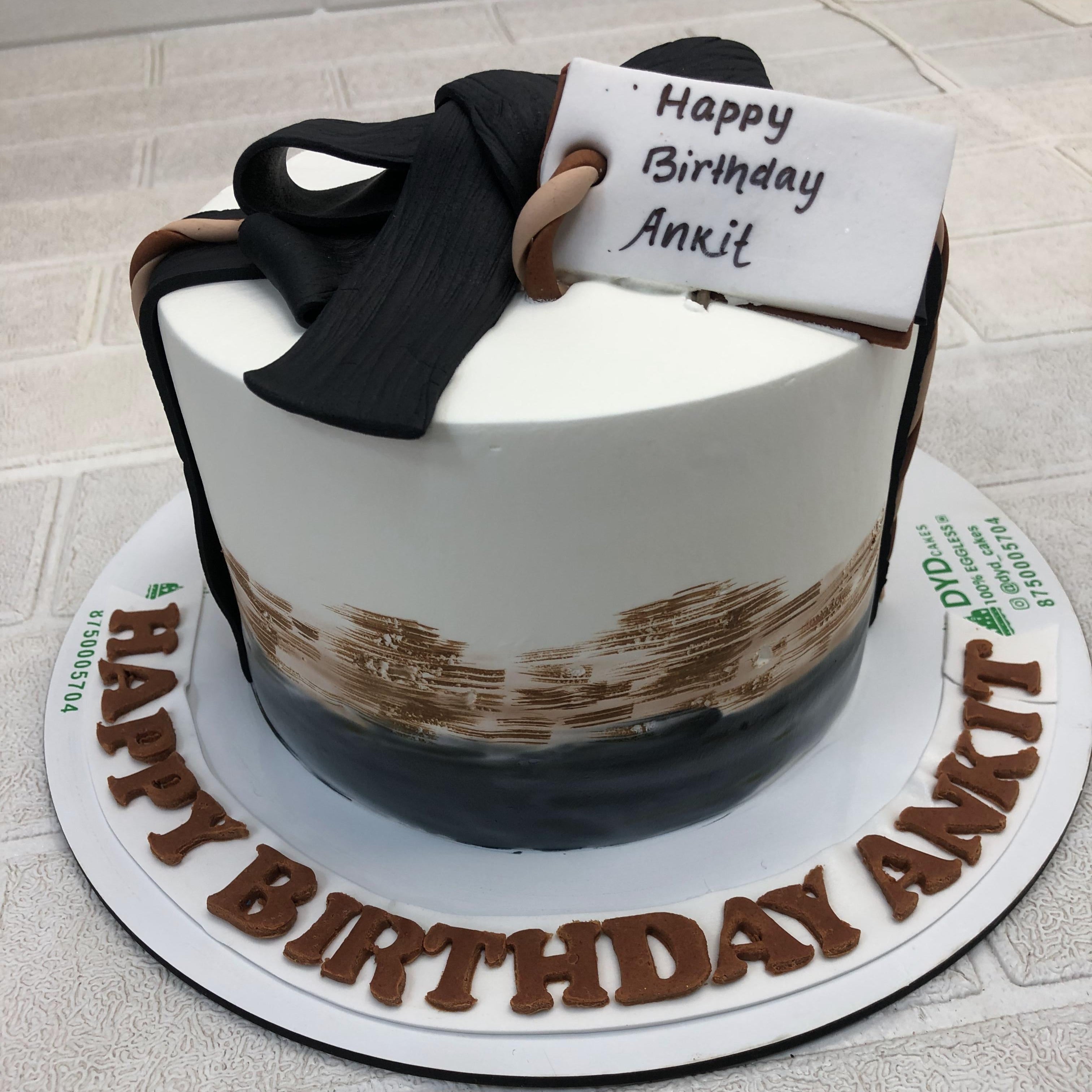Men's Birthday Theme Cake