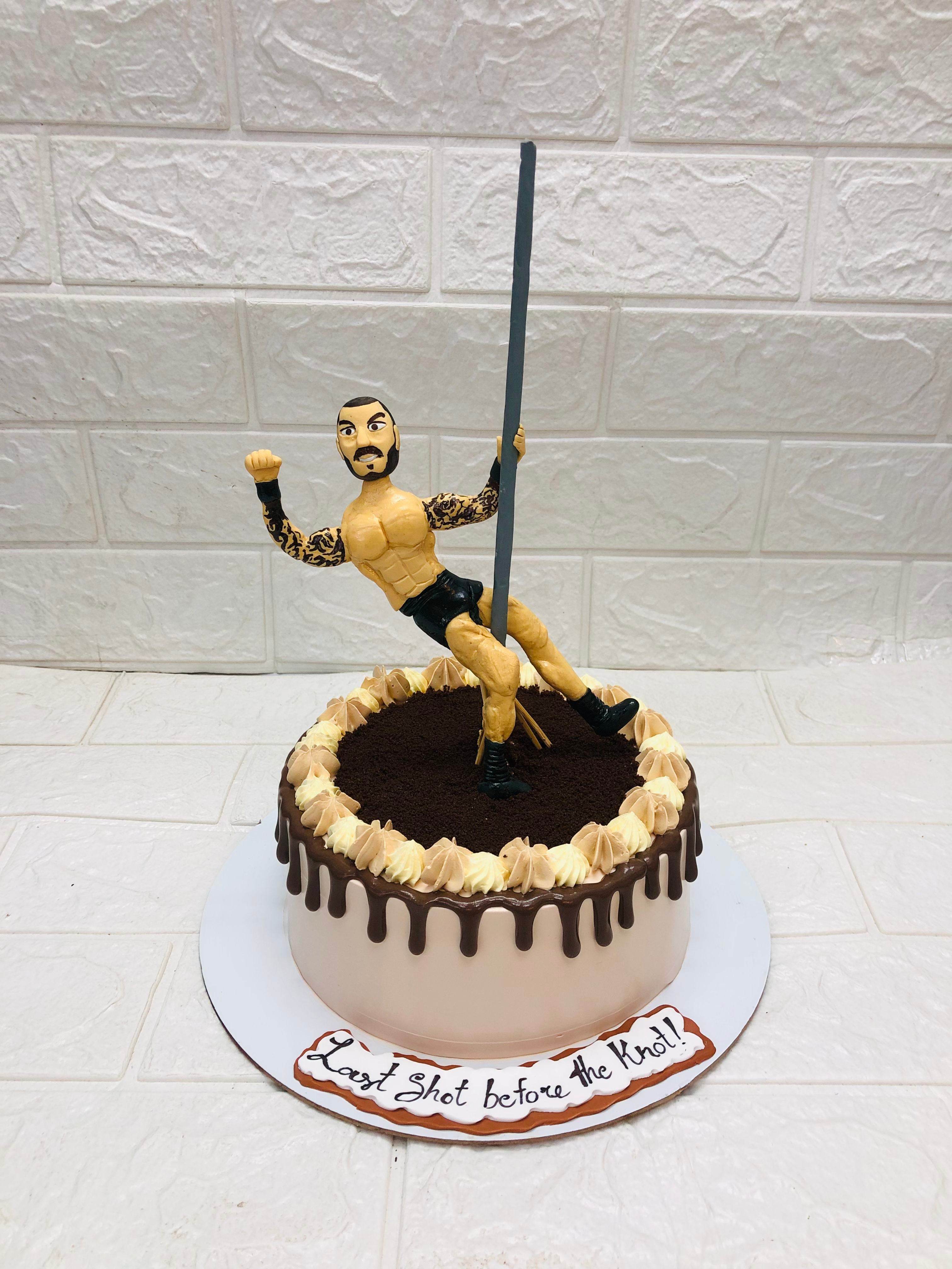Pole Dancer Theme Cake